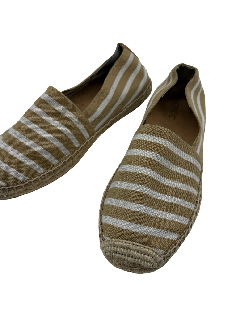 Vionic Valerie Espadrille Flats Beach Vacation Size 9.5